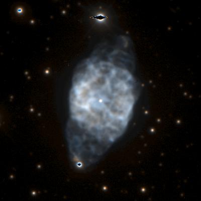 Blue Flash Nebula (NGC 6905)