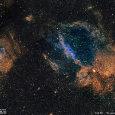 Lobster Claw Nebula (Sh2-157)